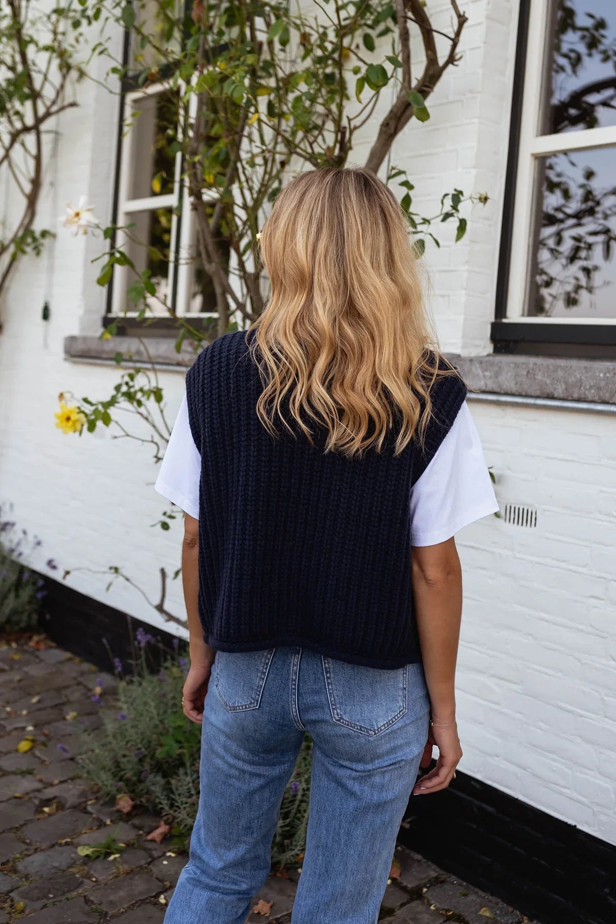 Bo - Knitted style vest