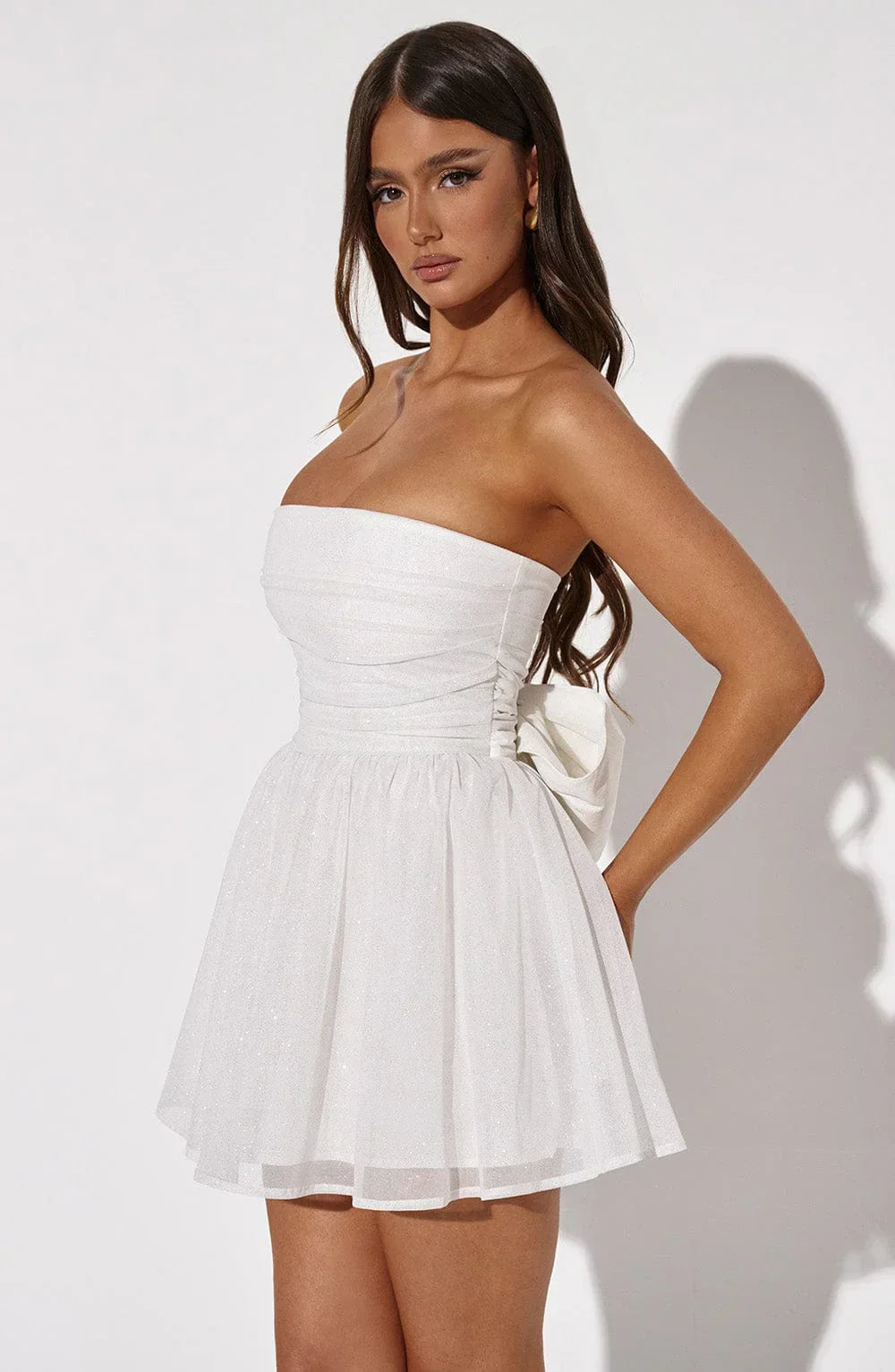 Bow Back Mini Dress