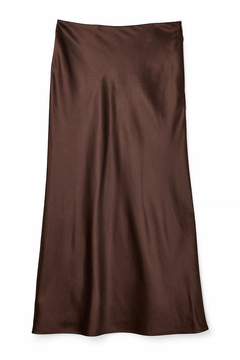 July - Satin Maxi Skirt