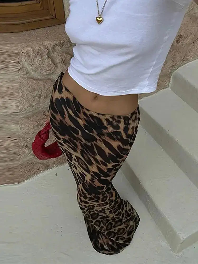 Leonore - Elegante luipard rok