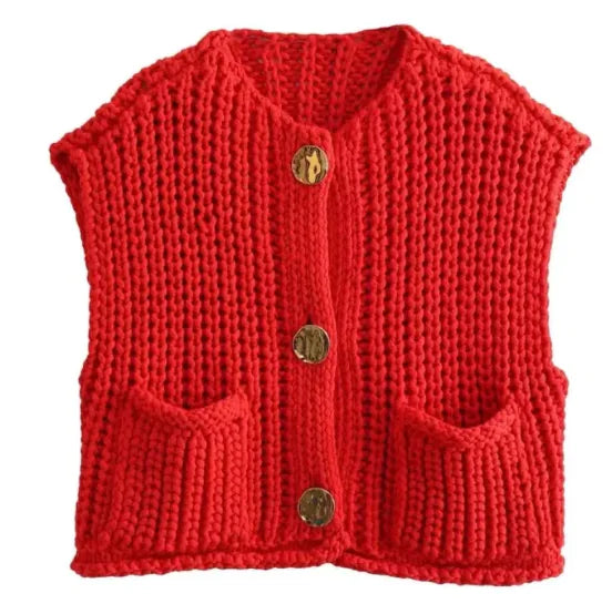 Bo - Knitted style vest