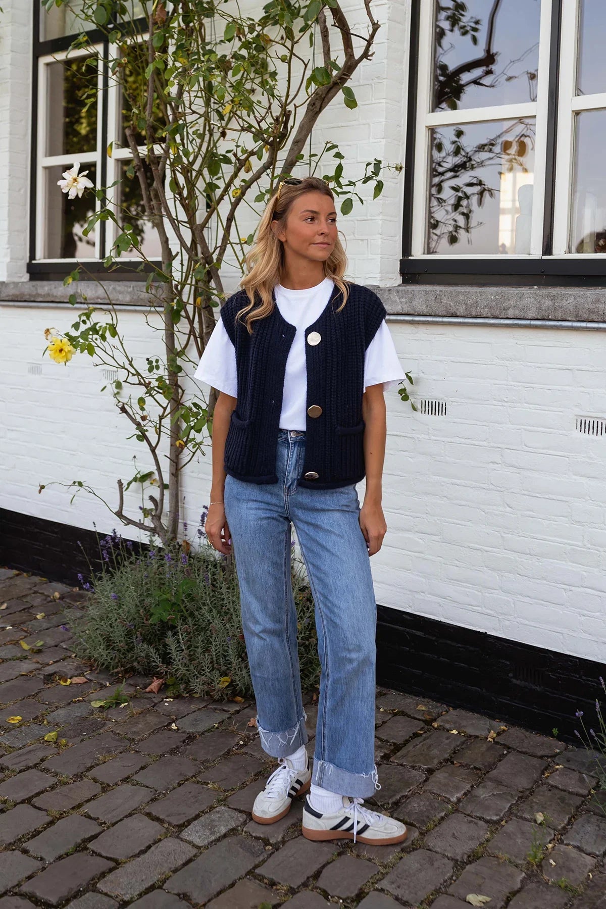 Bo - Knitted style vest