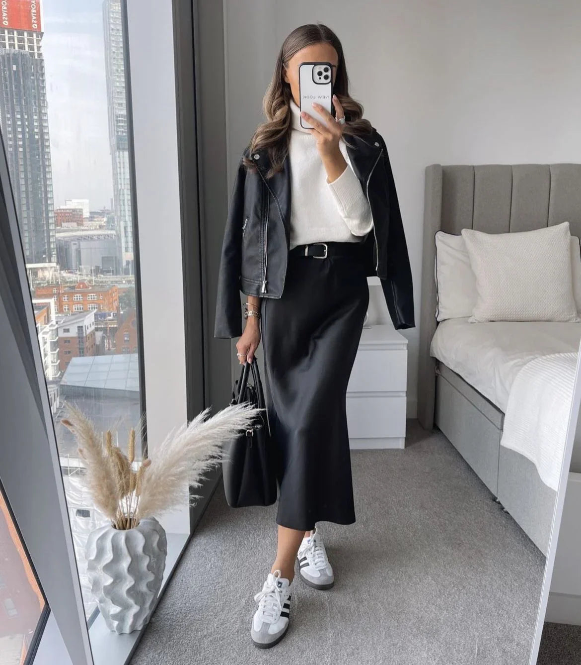 July - Satin Maxi Skirt