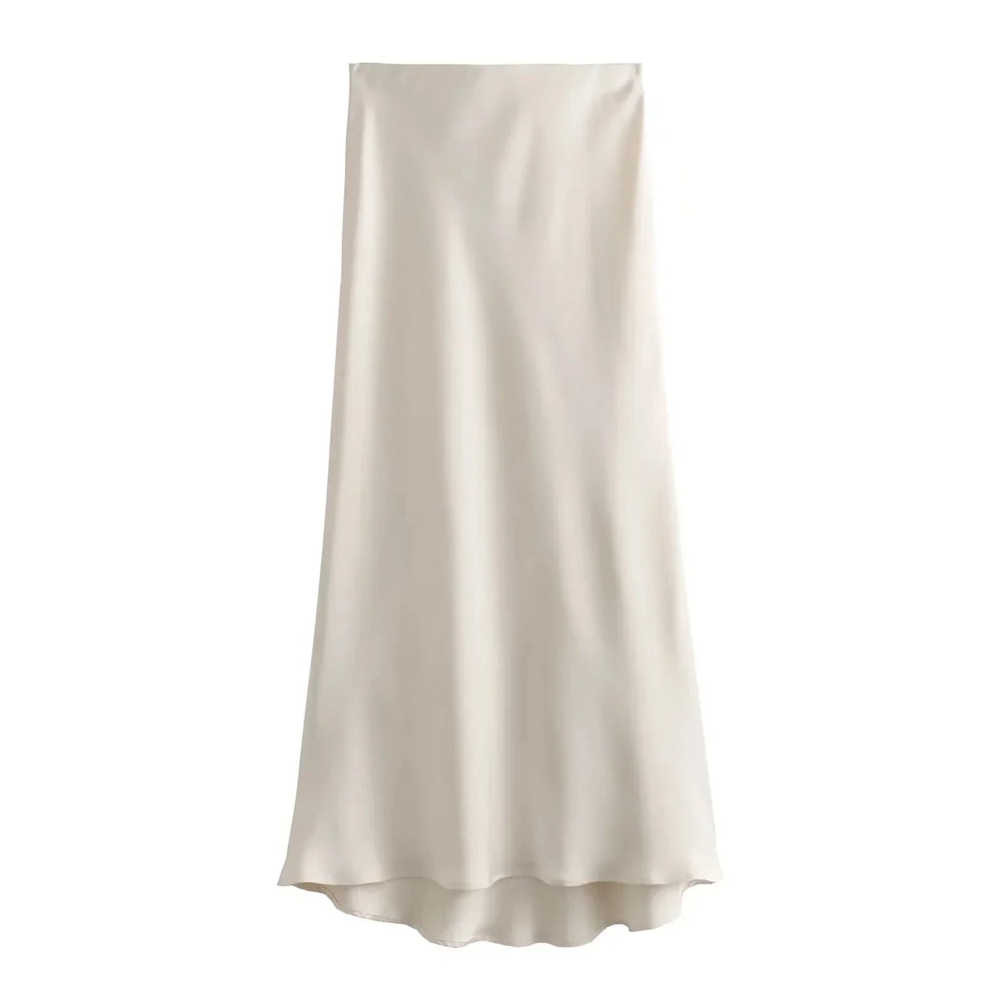 July - Satin Maxi Skirt