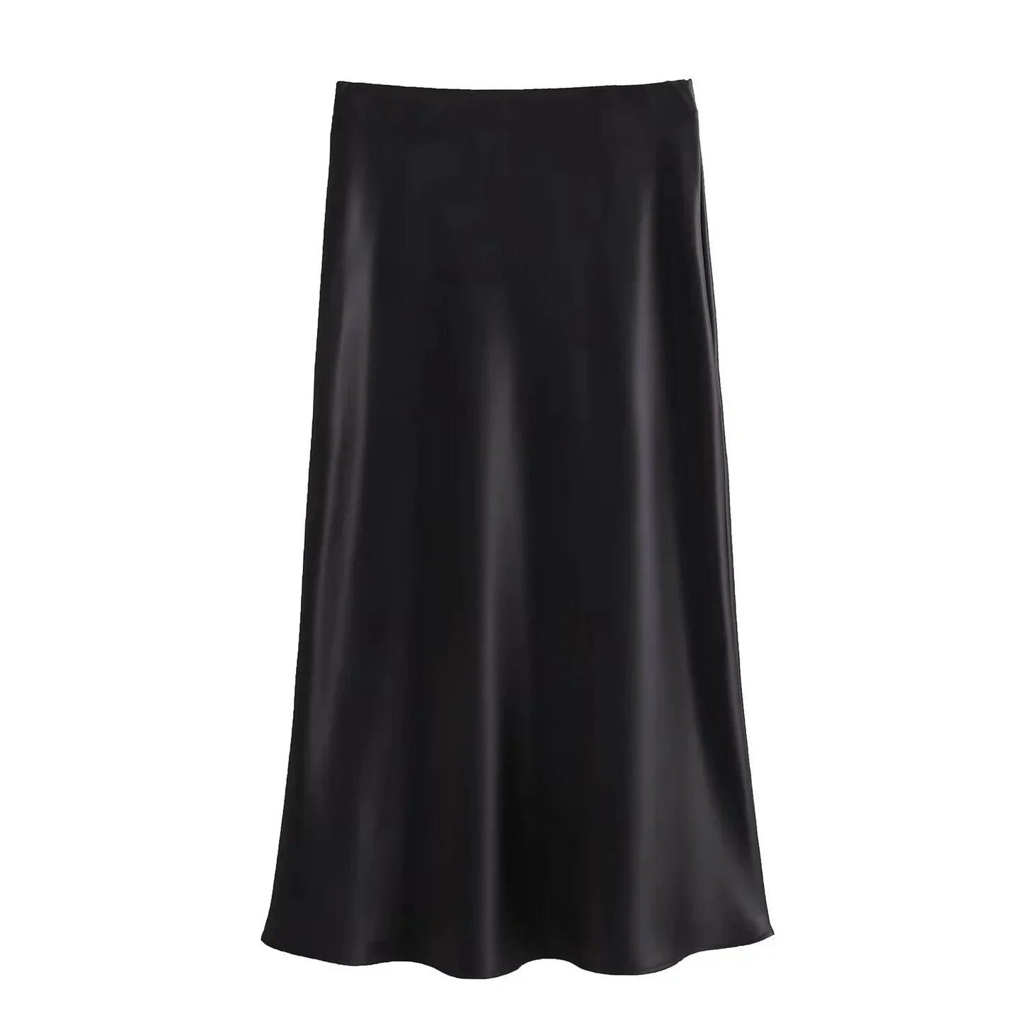 July - Satin Maxi Skirt