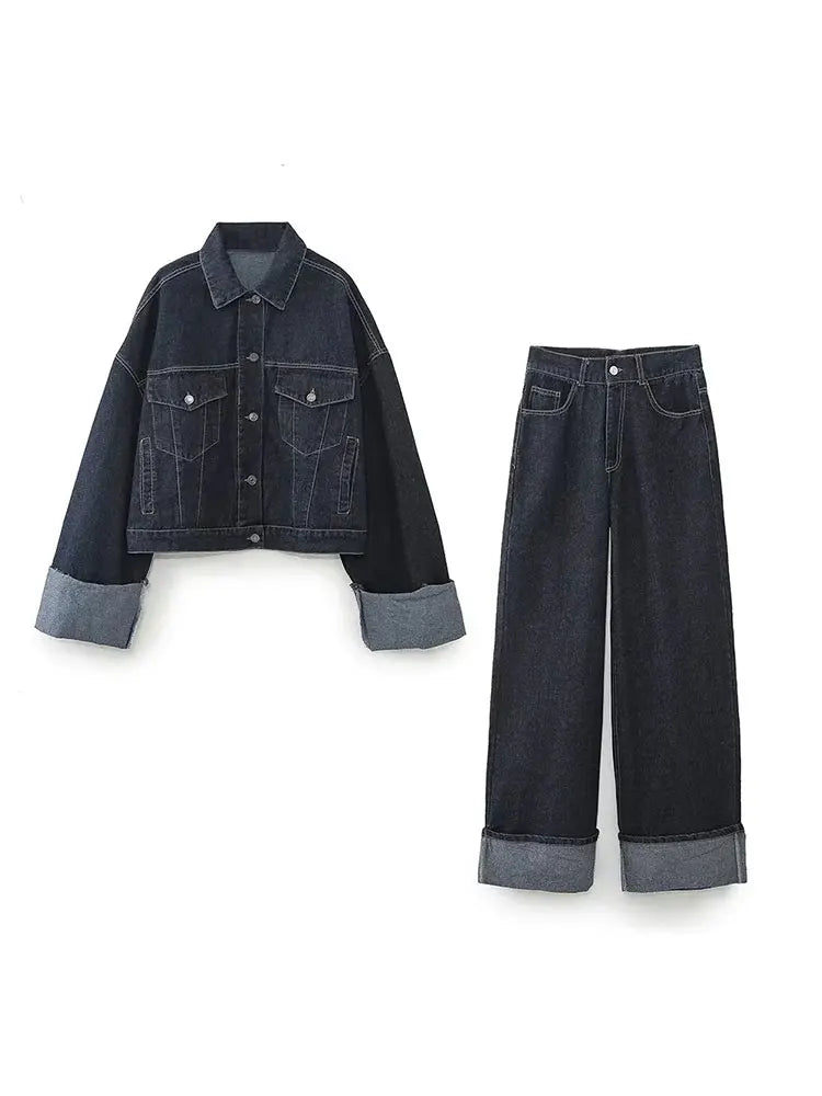 Jade - Denim Set