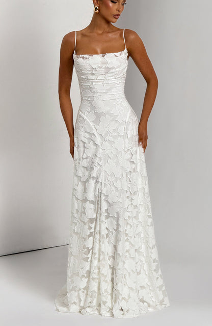 Francis Maxi Jurk - Ivory