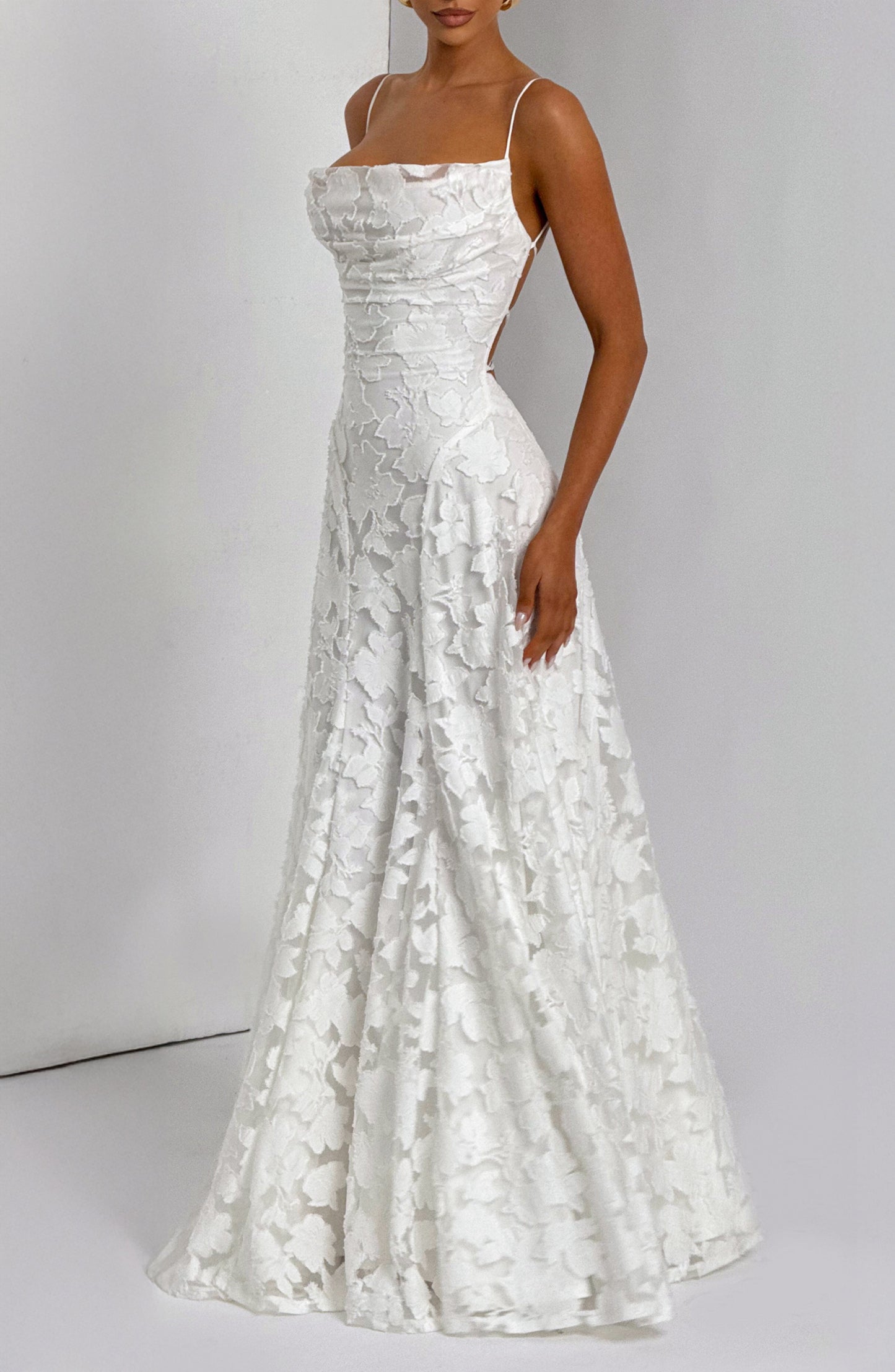 Francis Maxi Jurk - Ivory