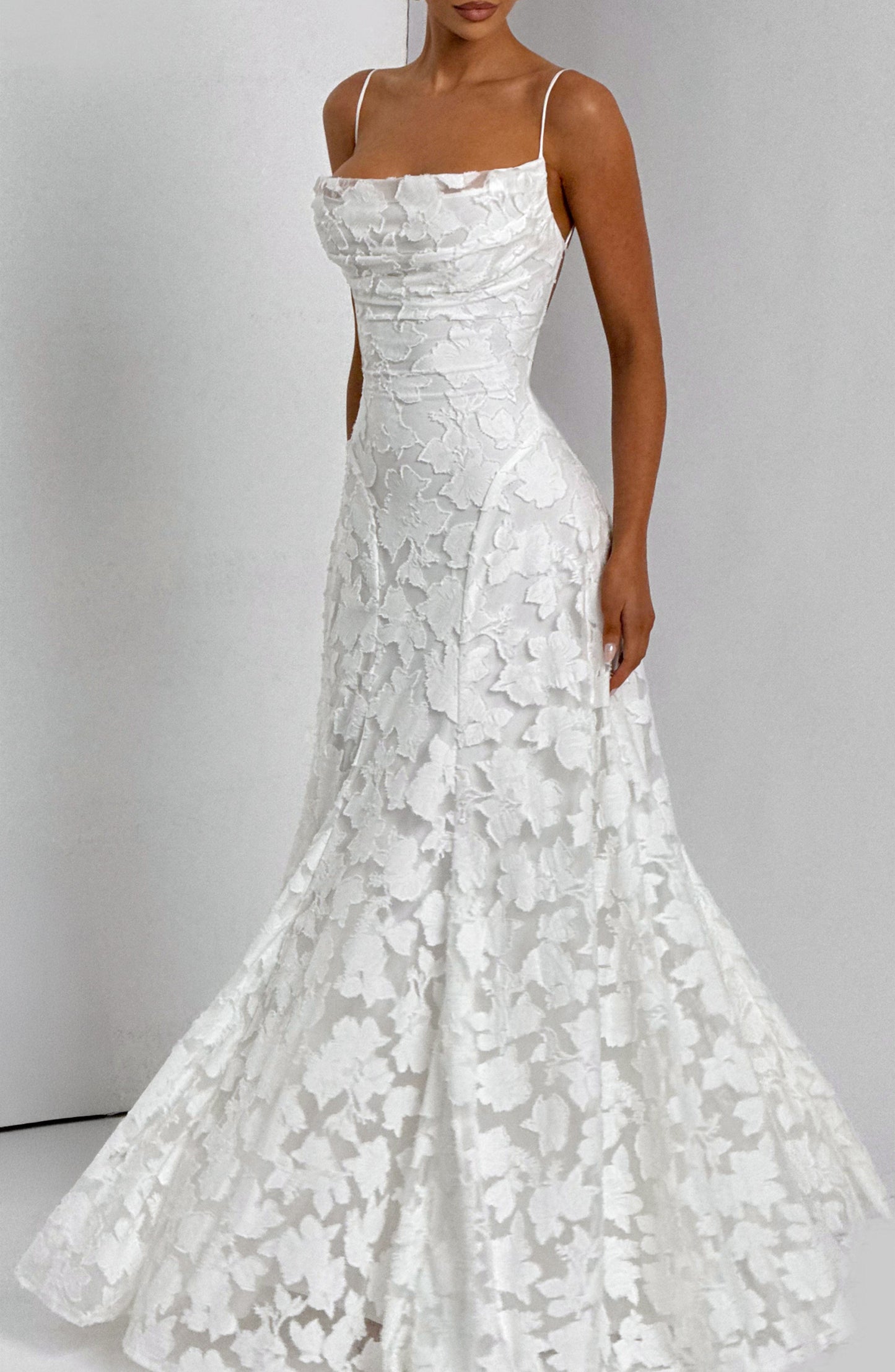 Francis Maxi Jurk - Ivory