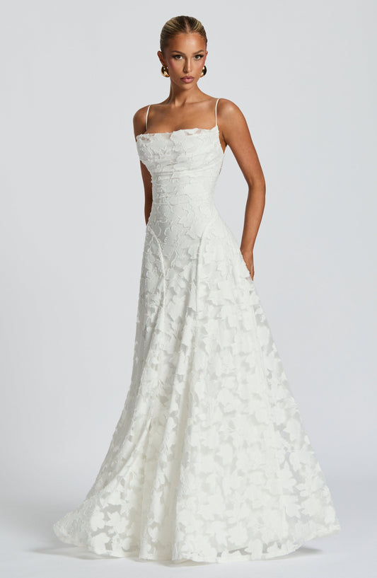 Francis Maxi Jurk - Ivory