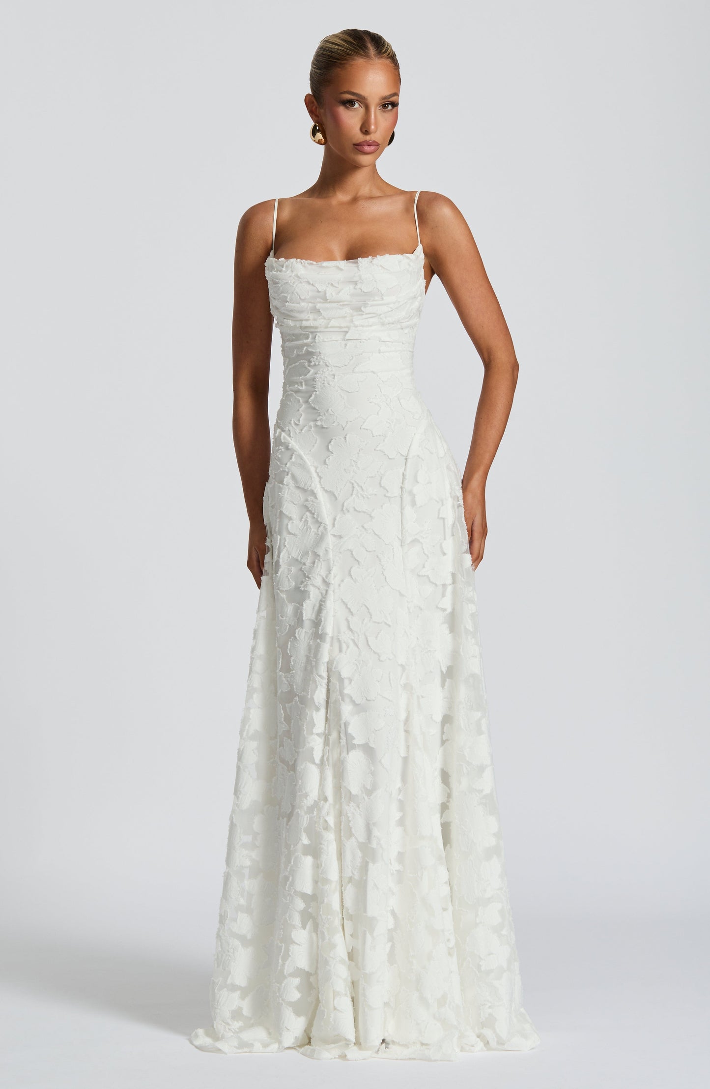 Francis Maxi Jurk - Ivory