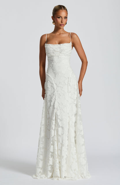 Francis Maxi Jurk - Ivory