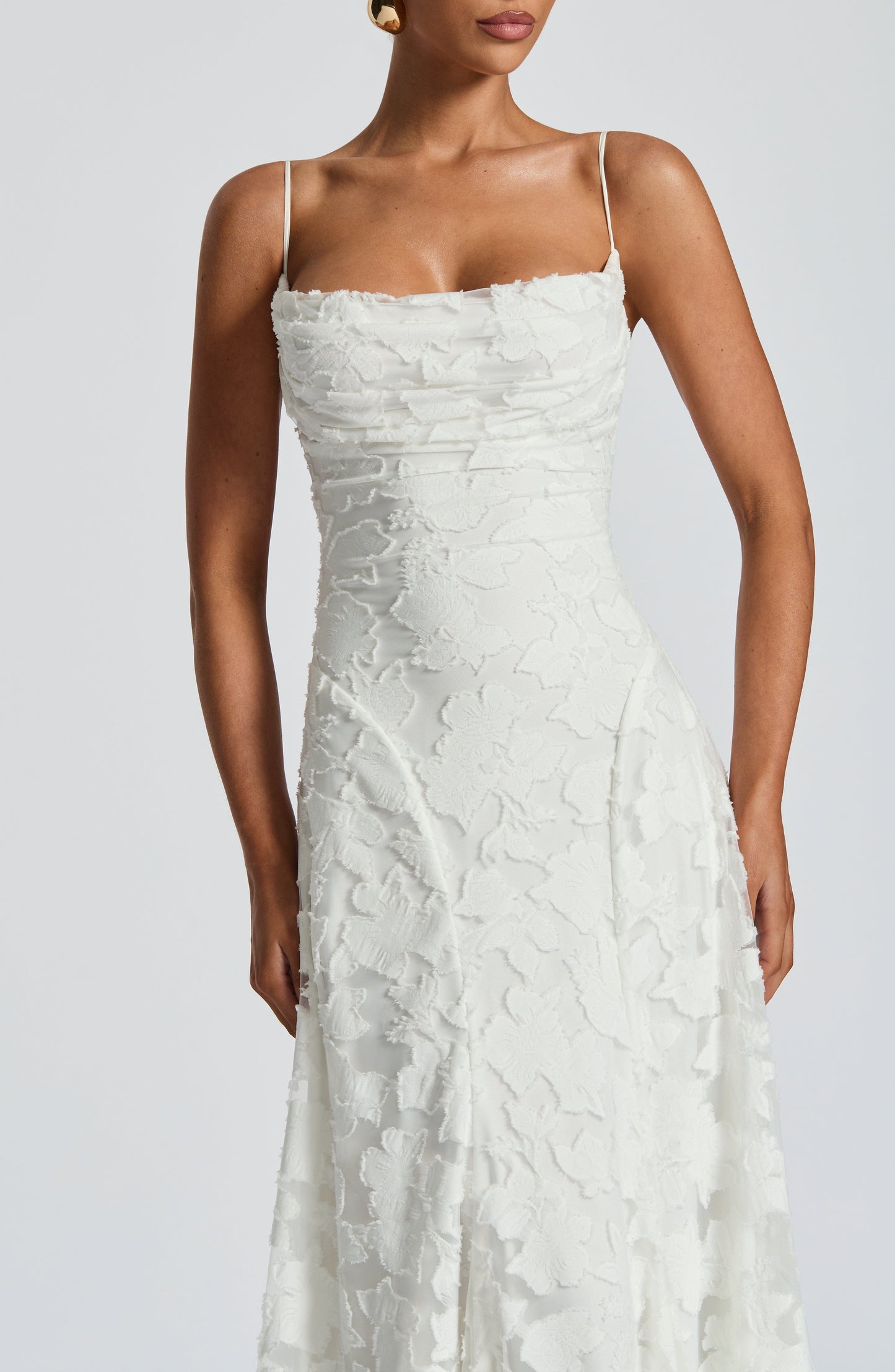 Francis Maxi Jurk - Ivory