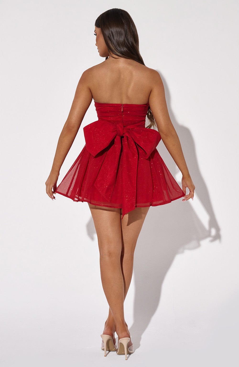 Bow Back Mini Dress