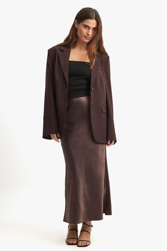 July - Satin Maxi Skirt